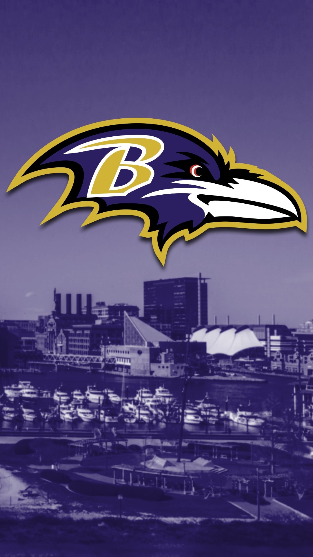Baltimore Ravens iPhone XS Wallpaper with high-resolution 1080x1920 pixel. Download and set as wallpaper for Apple iPhone X, XS Max, XR, 8, 7, 6, SE, iPad, Android