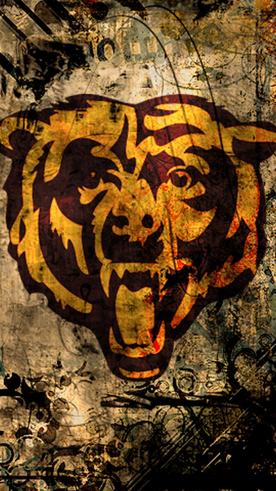 Chicago Bears iPhone 7 Plus Wallpaper with high-resolution 1080x1920 pixel. Download and set as wallpaper for Apple iPhone X, XS Max, XR, 8, 7, 6, SE, iPad, Android