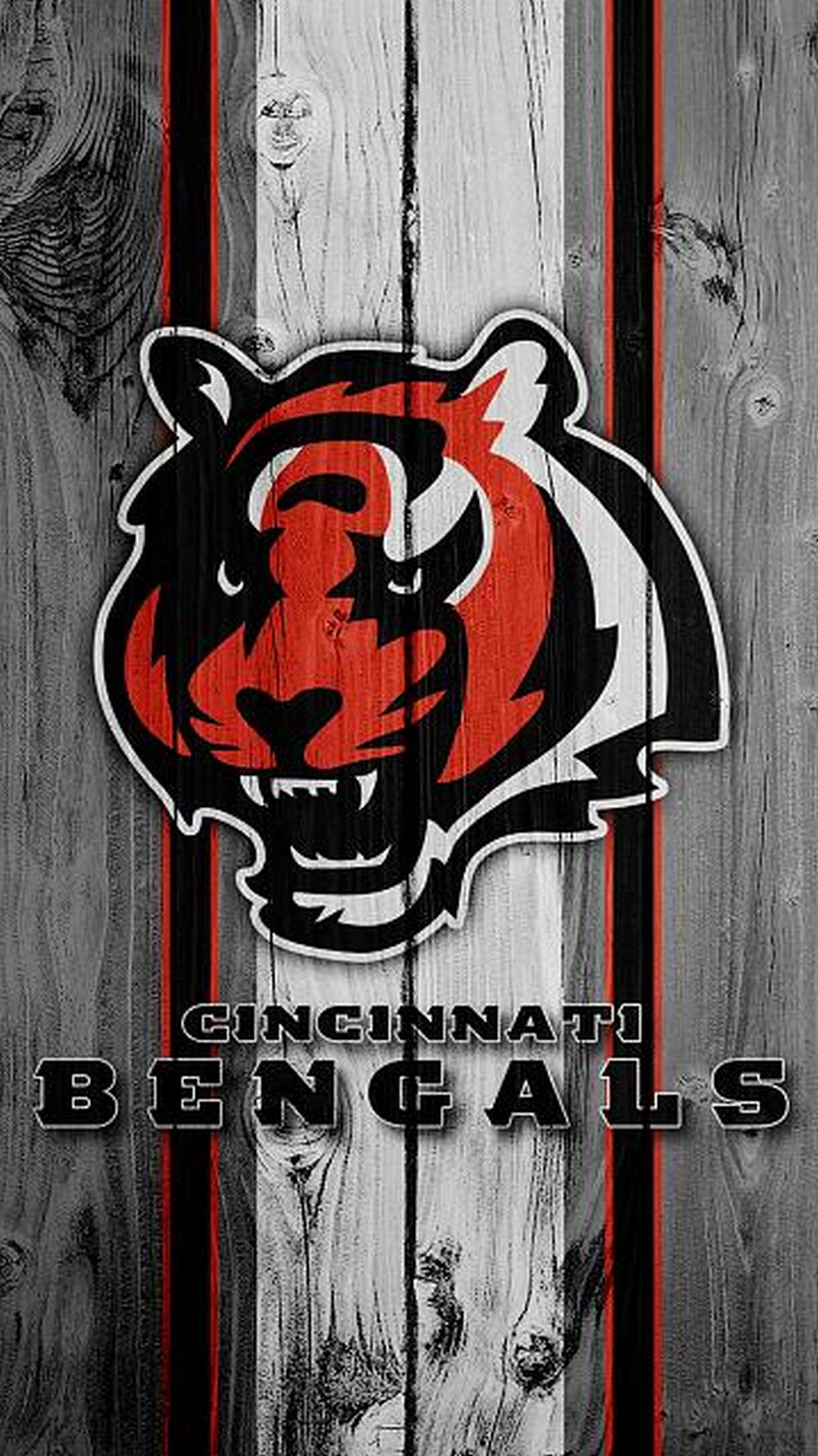 Cincinnati Bengals iPhone Wallpaper Lock Screen with high-resolution 1080x1920 pixel. Download and set as wallpaper for Apple iPhone X, XS Max, XR, 8, 7, 6, SE, iPad, Android