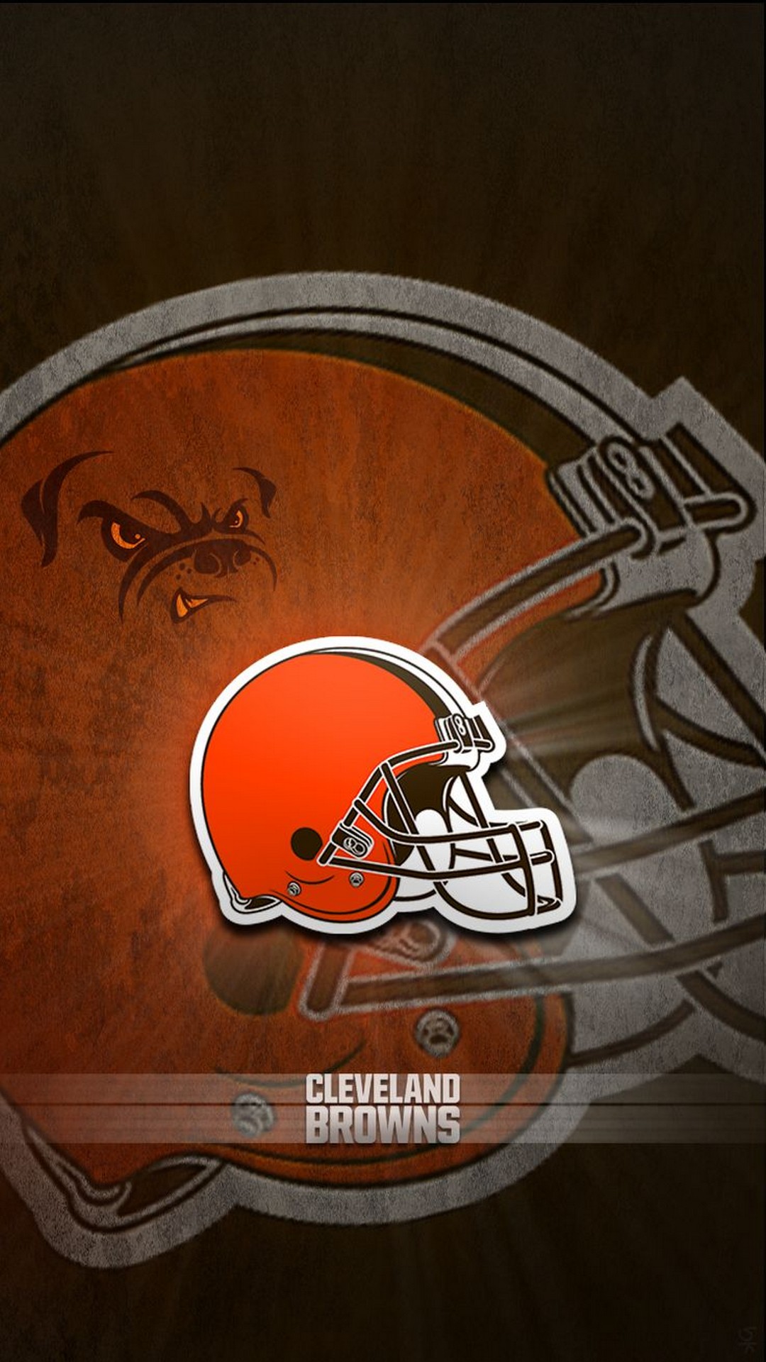 Cleveland Browns iPhone Wallpaper Design with high-resolution 1080x1920 pixel. Download and set as wallpaper for Apple iPhone X, XS Max, XR, 8, 7, 6, SE, iPad, Android