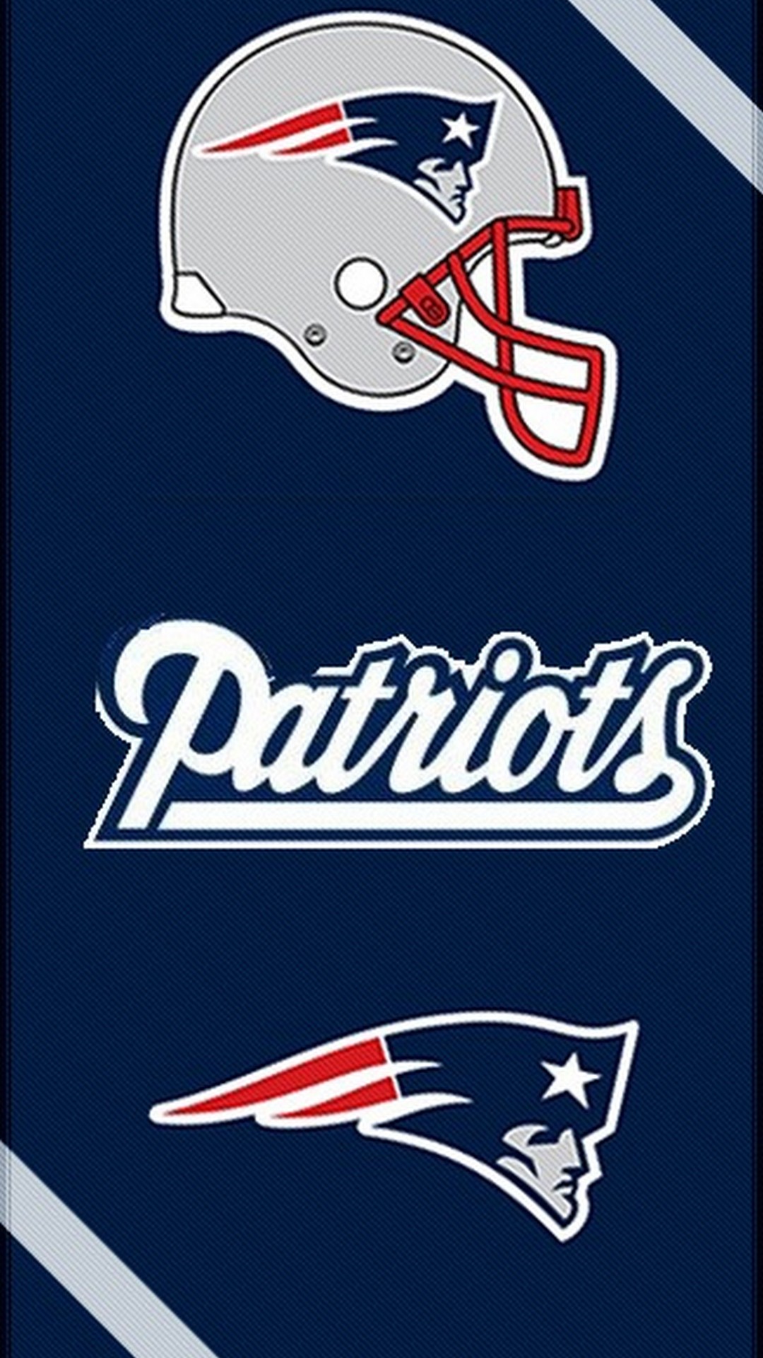 New England Patriots iPhone X Wallpaper with high-resolution 1080x1920 pixel. Download and set as wallpaper for Apple iPhone X, XS Max, XR, 8, 7, 6, SE, iPad, Android