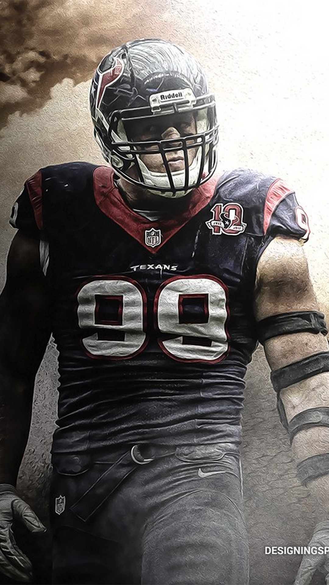 JJ Watt iPhone Screen Lock Wallpaper with high-resolution 1080x1920 pixel. Download and set as wallpaper for Apple iPhone X, XS Max, XR, 8, 7, 6, SE, iPad, Android