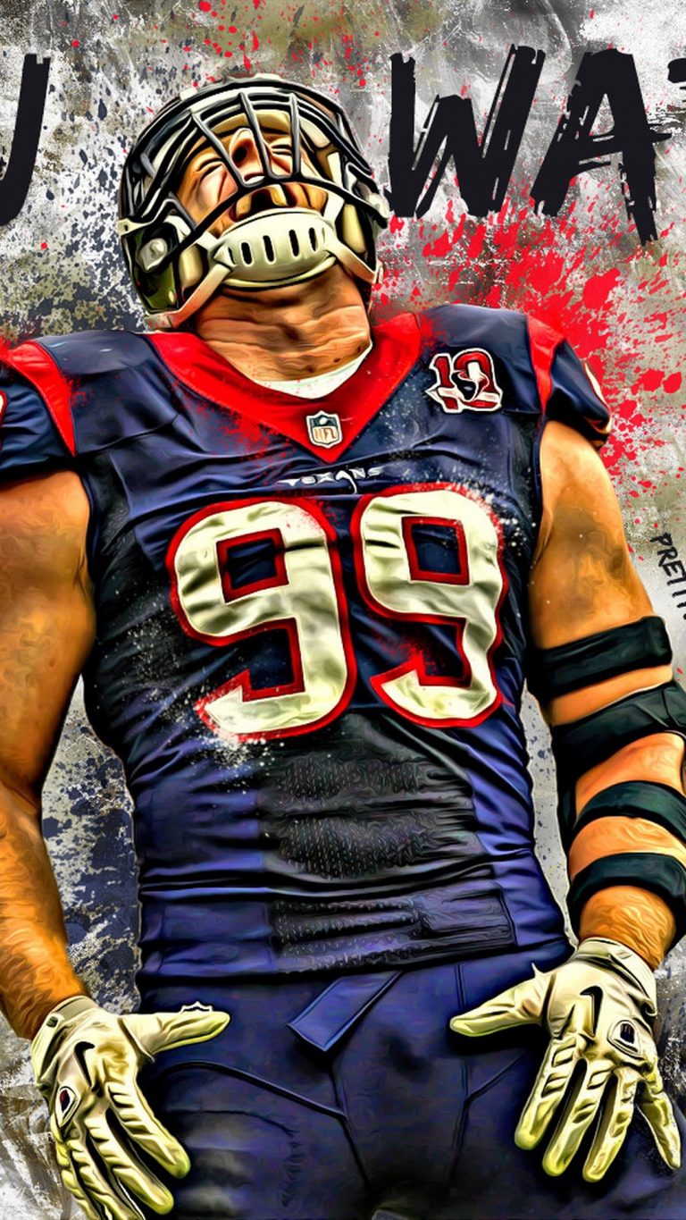 JJ Watt iPhone Wallpaper Home Screen - 2021 NFL Wallpaper