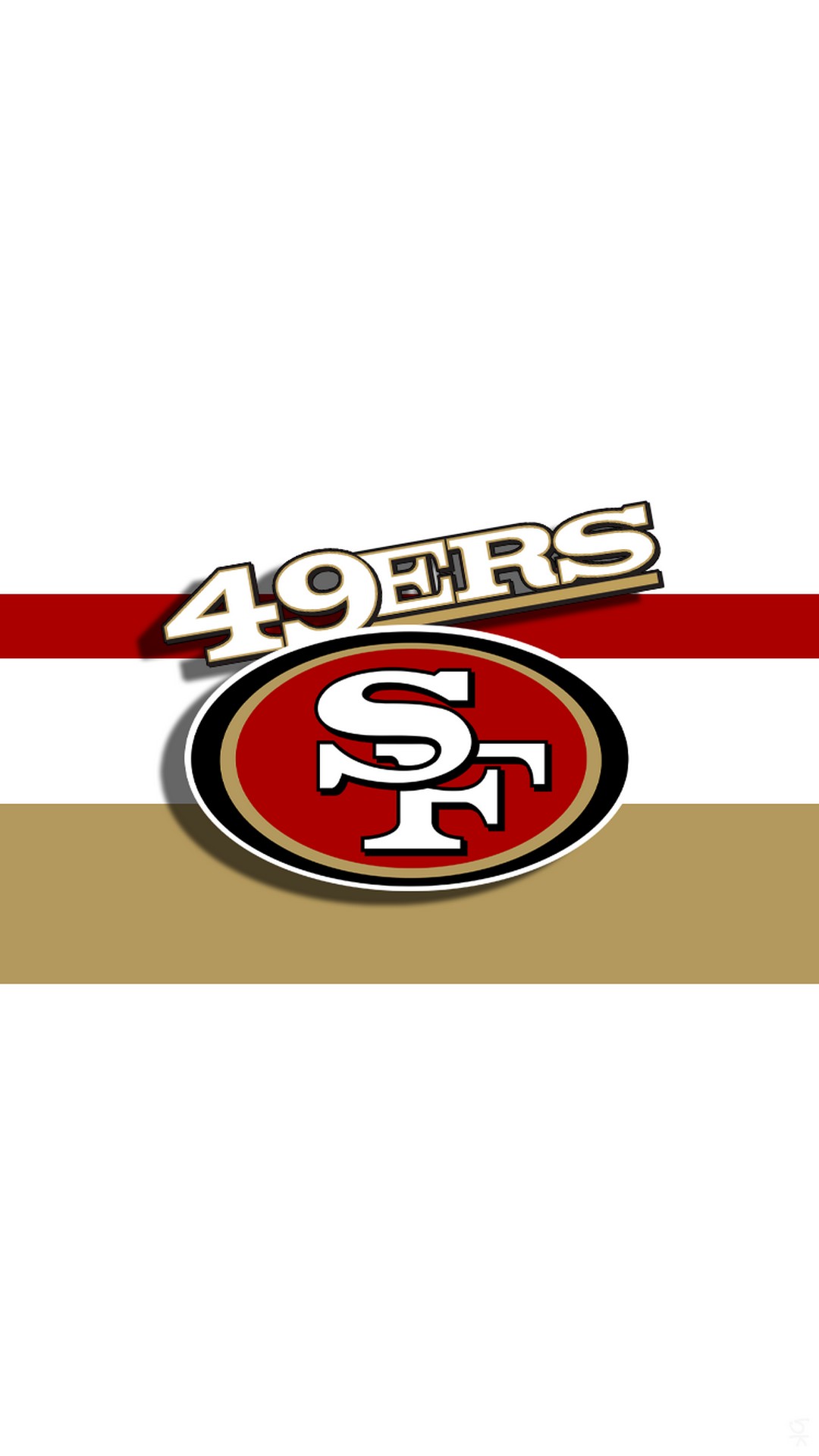49ers iPhone Screen Lock Wallpaper with high-resolution 1080x1920 pixel. Download and set as wallpaper for Desktop Computer, Apple iPhone X, XS Max, XR, 8, 7, 6, SE, iPad, Android